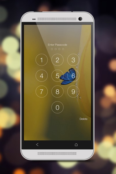 Pin Lock Screen - عکس برنامه موبایلی اندروید