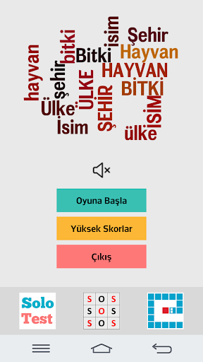 İsim Şehir Hayvan - Gameplay image of android game