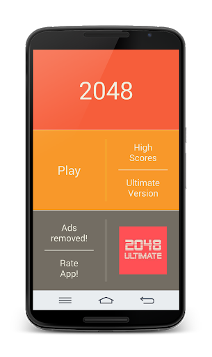 2048 - Gameplay image of android game