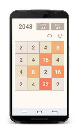 2048 Ultimate - Gameplay image of android game