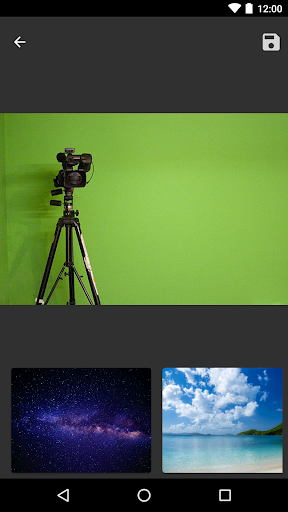 Chroma Key (Beta) - Image screenshot of android app