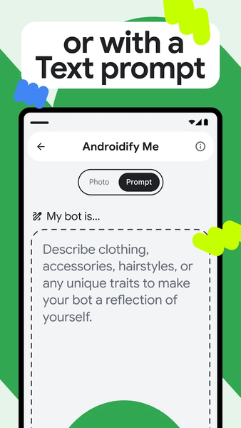 Androidify - عکس برنامه موبایلی اندروید