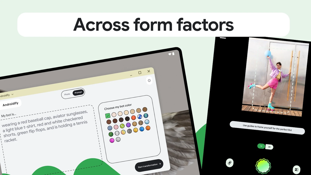 Androidify - عکس برنامه موبایلی اندروید