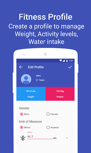 BMI Calculator Weight Tracker - عکس برنامه موبایلی اندروید