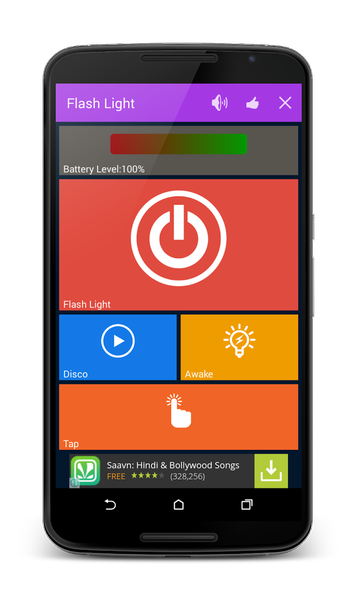 Flash Light - Image screenshot of android app