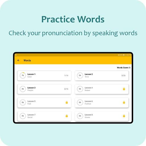 English Pronunciation - Text to speech, Homophones - عکس برنامه موبایلی اندروید