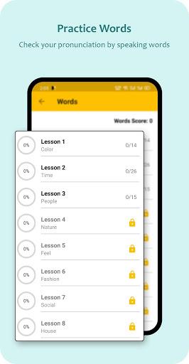 English Pronunciation - Text to speech, Homophones - عکس برنامه موبایلی اندروید