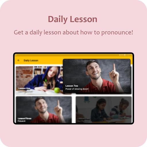 English Pronunciation - Text to speech, Homophones - عکس برنامه موبایلی اندروید