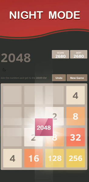 2048 Original - Gameplay image of android game