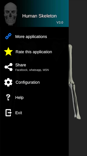 Osseous System in ۳D (Anatomy) - عکس برنامه موبایلی اندروید