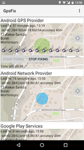 GPS Fix - Image screenshot of android app