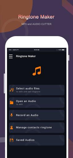 Ringtone Maker-Audio Cutter - Image screenshot of android app