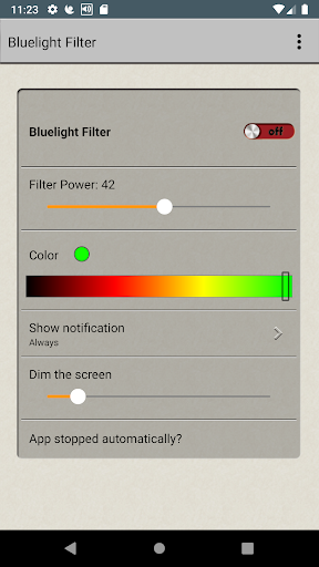 EyeCareL: Blue light filter - عکس برنامه موبایلی اندروید