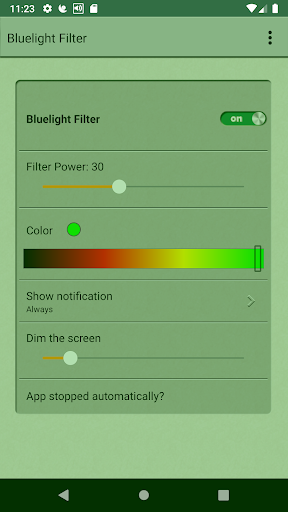 EyeCareL: Blue light filter - عکس برنامه موبایلی اندروید