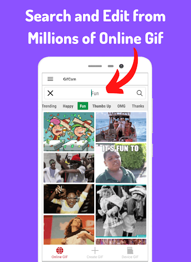 GIF Maker & Creator | Video, Photo, Camera to GIF - Image screenshot of android app