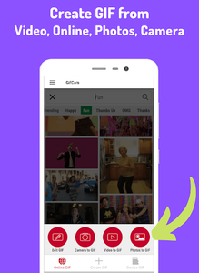 GIF Maker & Creator | Video, Photo, Camera to GIF - Image screenshot of android app