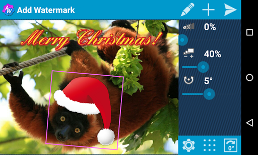 Add Watermark Lite - Image screenshot of android app