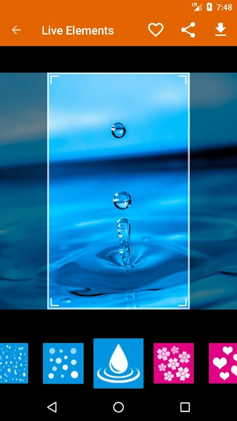 Live Elements Live Wallpaper - Image screenshot of android app
