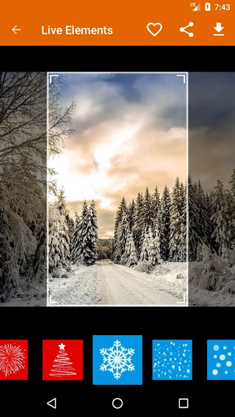 Live Elements Live Wallpaper - Image screenshot of android app