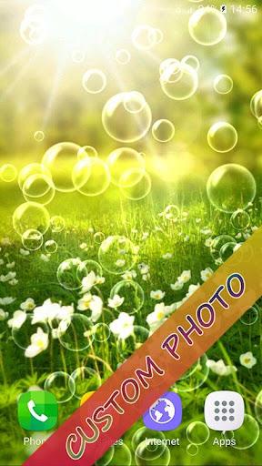 Bubble Live Wallpaper - Image screenshot of android app