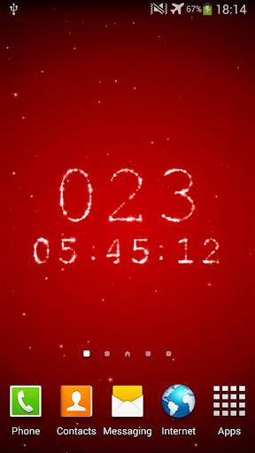 Countdown Live Wallpaper - Image screenshot of android app