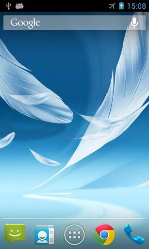 Feather 2 Live Wallpaper - عکس برنامه موبایلی اندروید