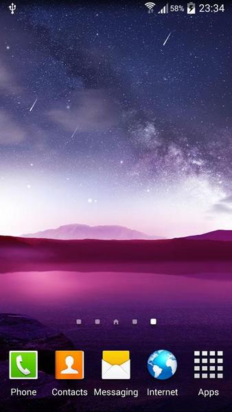 Night Live Wallpaper - Image screenshot of android app