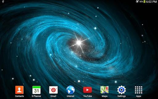 Galaxy Live Wallpaper - Image screenshot of android app