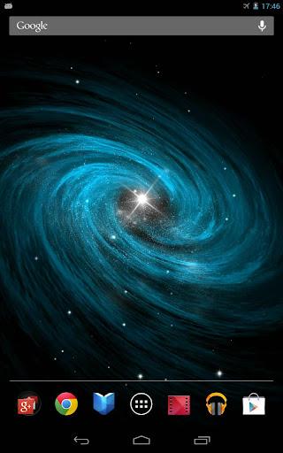 Galaxy Live Wallpaper - Image screenshot of android app