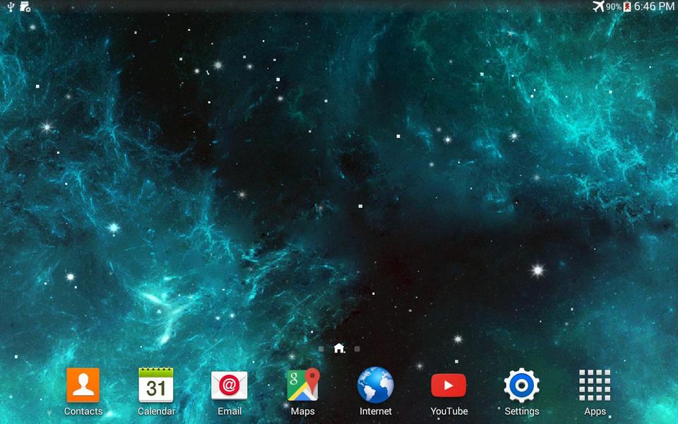 Galaxy Nebula Live Wallpaper - عکس برنامه موبایلی اندروید