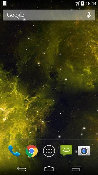 Galaxy Nebula Live Wallpaper - Image screenshot of android app