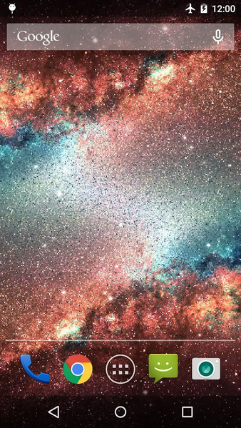 Galaxy Dust Live Wallpaper - Image screenshot of android app