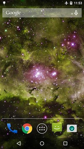 Galaxy Nebula Live WP - Image screenshot of android app
