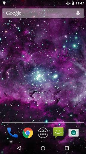 Galaxy Nebula Live WP - عکس برنامه موبایلی اندروید