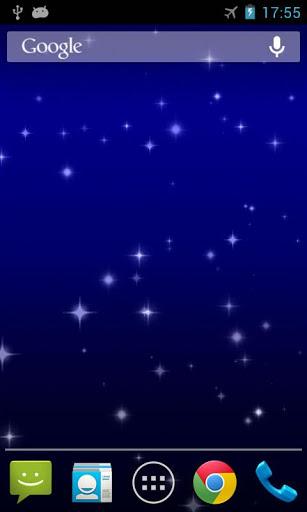 Glitter 3D Live Wallpaper - Image screenshot of android app