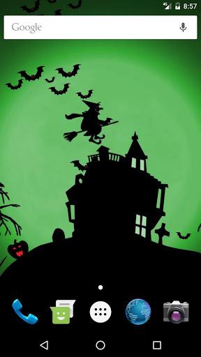 Halloween Live Wallpaper - Image screenshot of android app