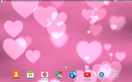 Sweetheart live wallpaper - Image screenshot of android app