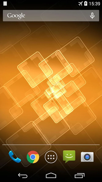 Holo Live Wallpaper - Image screenshot of android app