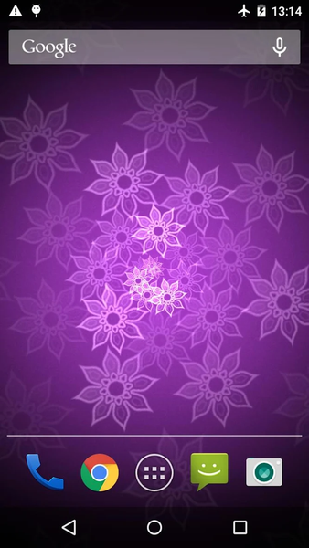 Neon Flower Live Wallpaper - عکس برنامه موبایلی اندروید