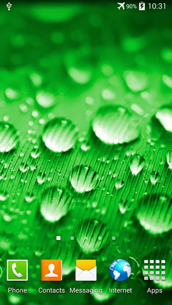 Raining Day Live Wallpaper - Image screenshot of android app