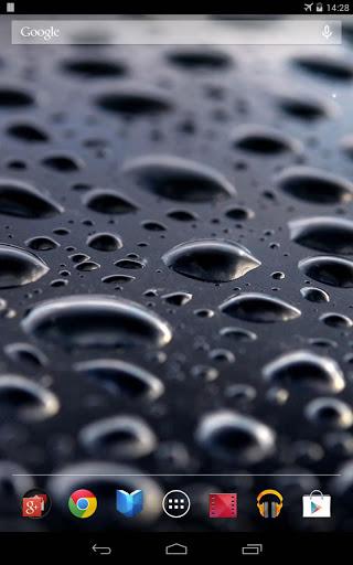 Black Water Live Wallpaper - Image screenshot of android app
