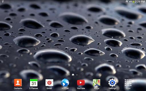 Black Water Live Wallpaper - Image screenshot of android app