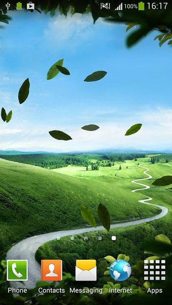 Nature Live Wallpaper - Image screenshot of android app