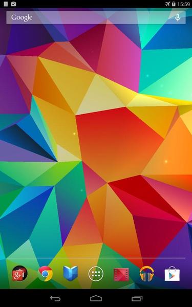 Crystal S۵ ۳D Live Wallpaper - عکس برنامه موبایلی اندروید