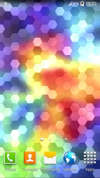 HEX Live Wallpaper - Image screenshot of android app