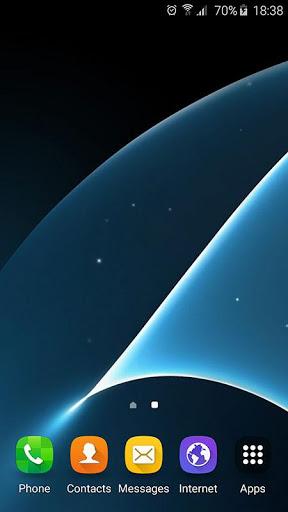 Curve S7 Live Wallpaper - Image screenshot of android app