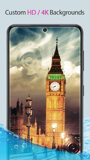 Water Drop Live Wallpaper - Image screenshot of android app