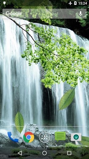 Waterfall Live Wallpaper - Image screenshot of android app