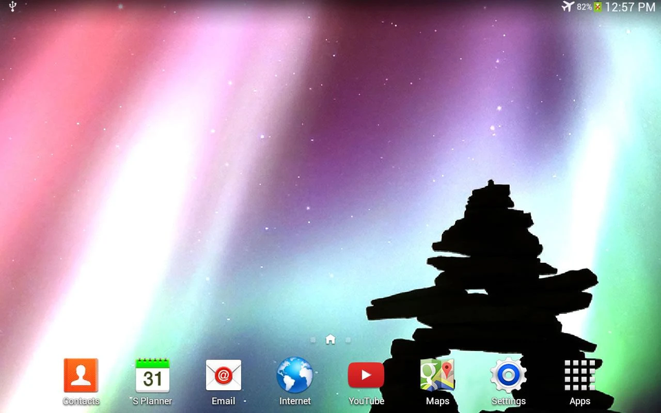 Aurora Live Wallpaper - Image screenshot of android app