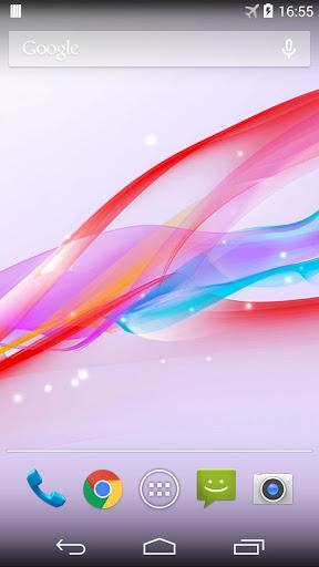 Wave Z1 Live Wallpaper - Image screenshot of android app